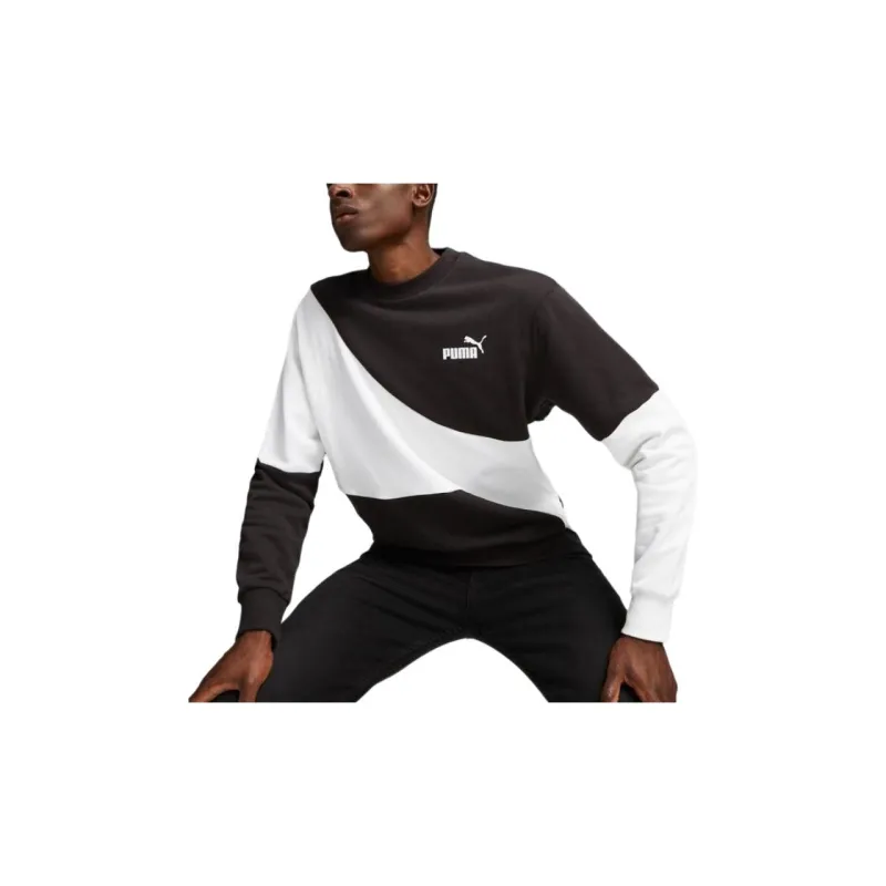 PUMA POWER Sweatshirt Men's Black-2