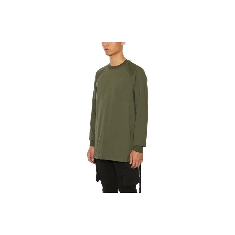 RICK OWENS Baseball Long sleeve T shirt-4