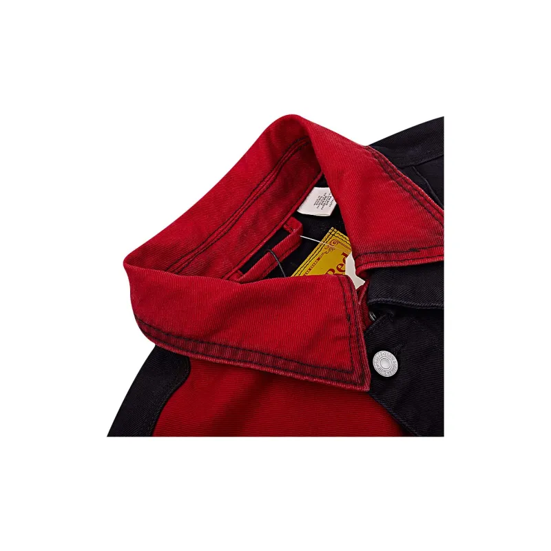Levi's x Feng Chen Wang Denim Jacket Men's Red-4