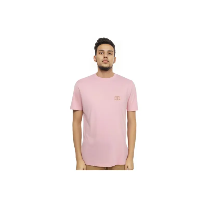 DIOR T Shirts Men Pink-6