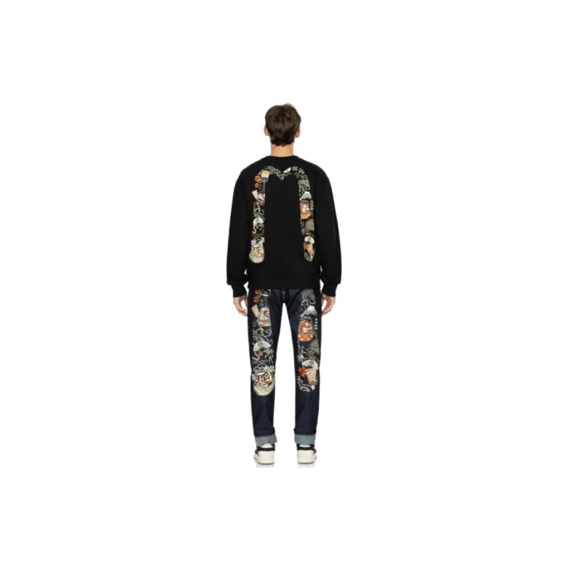 EVISU Jeans Men Denim Blue-4