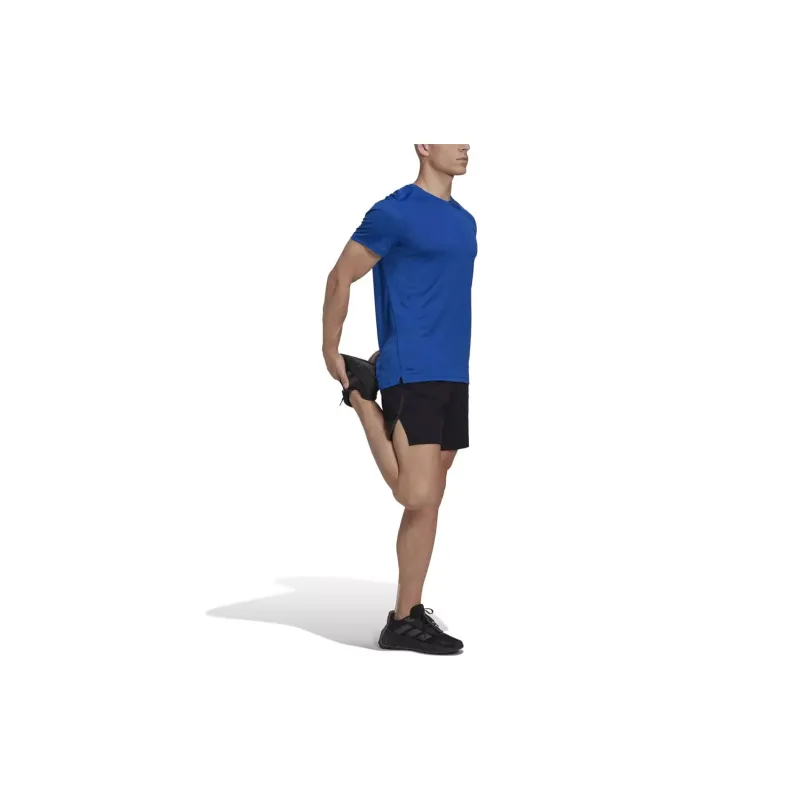 Adidas T-Shirt Men's Ocean Blue-3