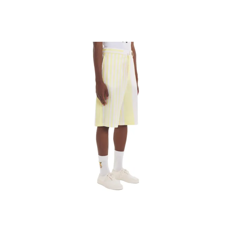 Maison Kitsune Casual Shorts Men Lemon-3