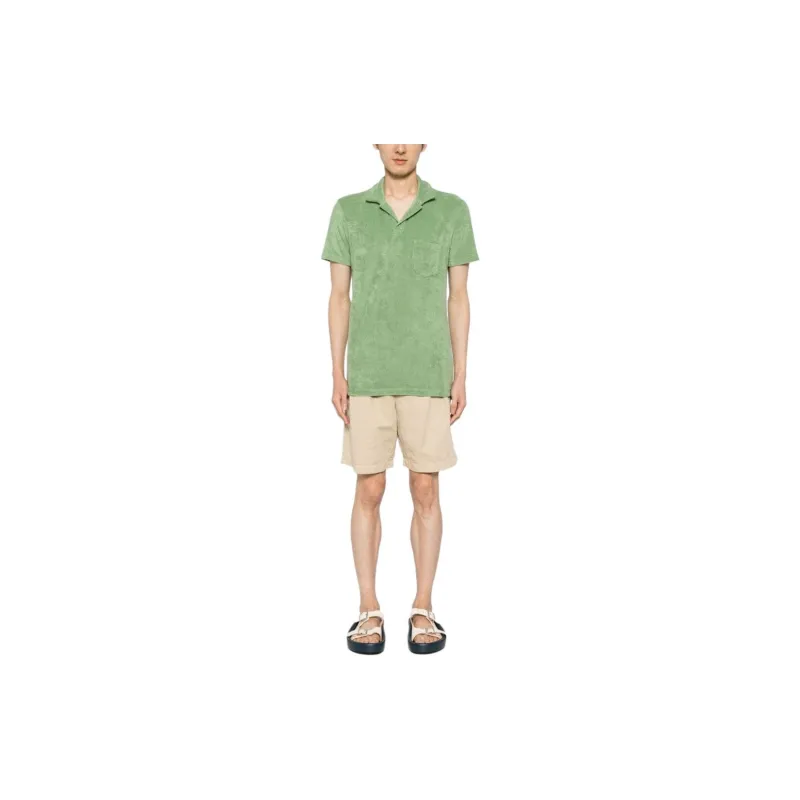 Orlebar Brown Terry Towelling Polo Shirt-1