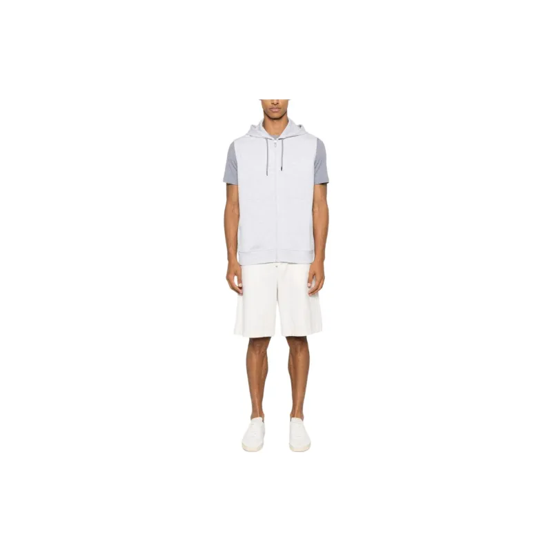 Brunello Cucinelli Drawstring Sleeveless Hoodie-1