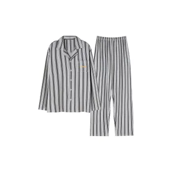 Mulong Family Pajama Set Men's Light Gray