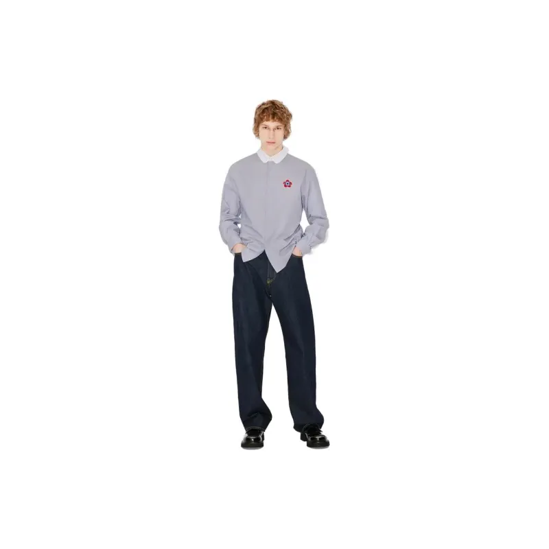 KENZO Buttoned Long Sleeved Shirt-4