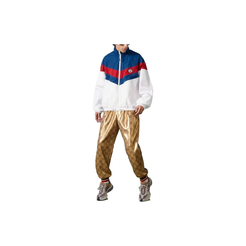 GUCCI Gg Technical Jersey Jogging Pants-1
