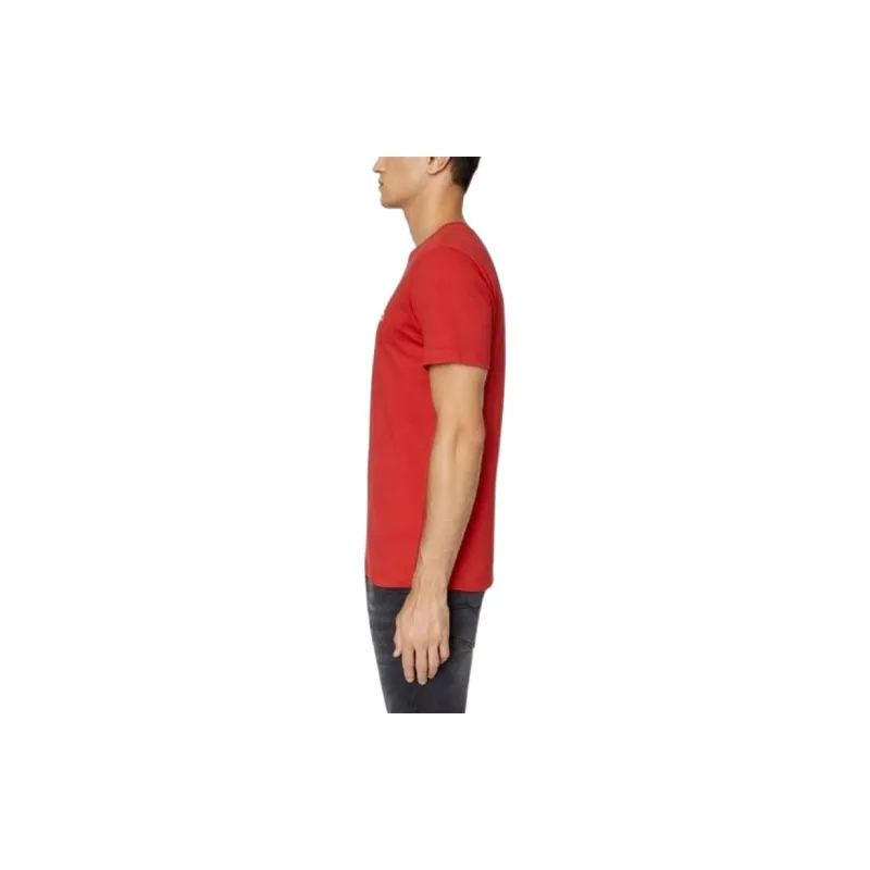 DIESEL T Shirts Men Red-3