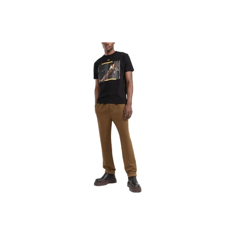 OFF WHITE Arrow Caravaggio St. Fran Skate Slim Tee-2