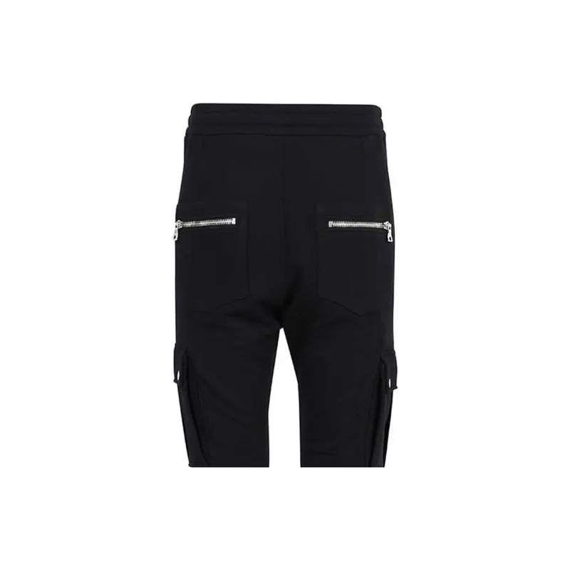 BALMAIN Cargo Pants Men Black-5