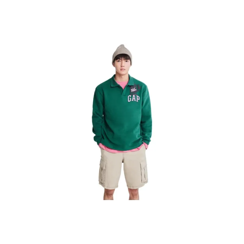 GAP Sweatshirts Unisex Green-1