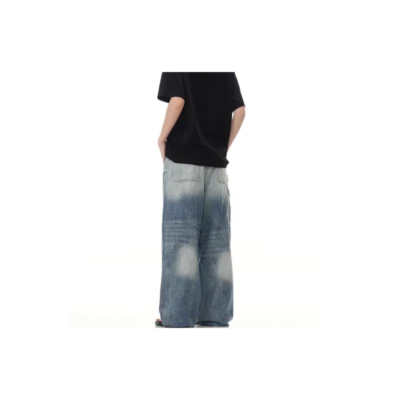 GBXM Jeans Unisex Vintage Blue-7