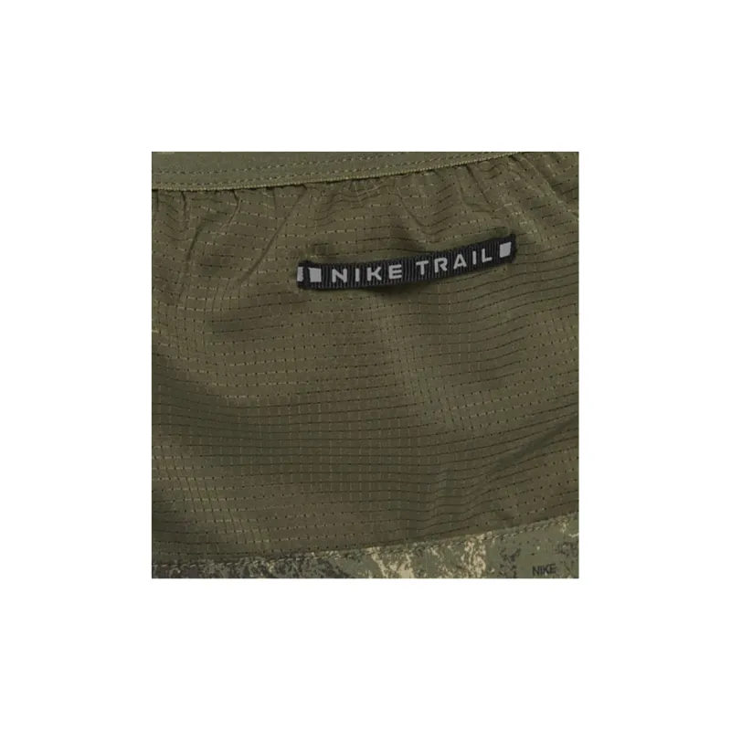 Nike Stride Casual Shorts Men's Medium Olive Green/Black-5