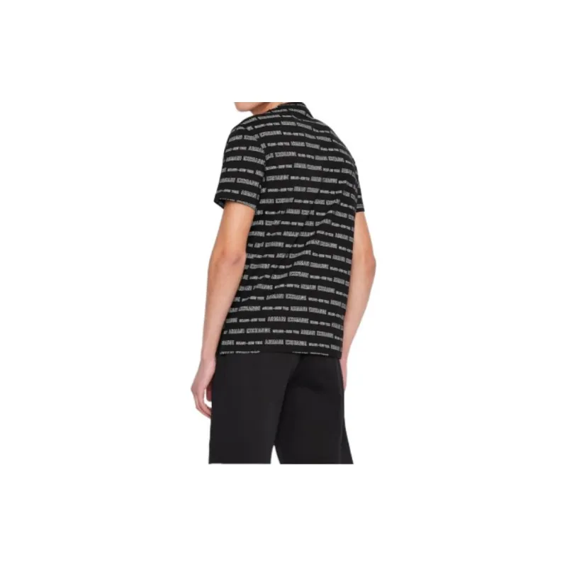 ARMANI EXCHANGEAE SS22 T Shirt Men's Black-2