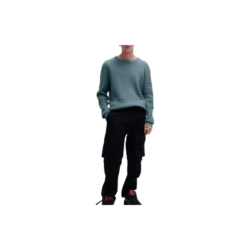 HUGO BOSS SS24 Sweatshirt Men's Dark Green-1