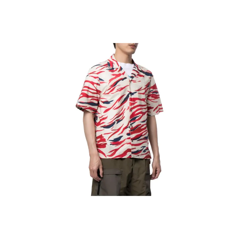 Moncler Shirts Men Red-3