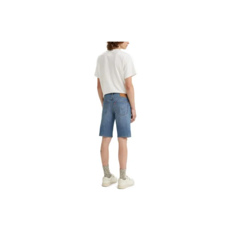Levis Denim Shorts Men Blue-3