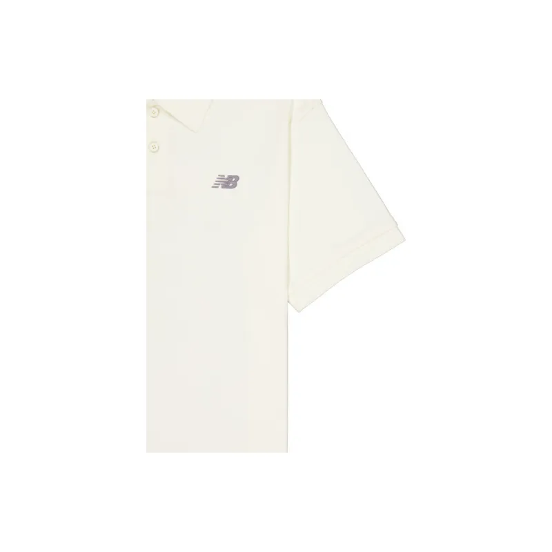 New Balance Polo Shirt Men's Ecru-6