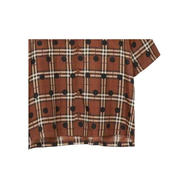Burberry SS23 Shirt Men's Dark Birch Brown-5