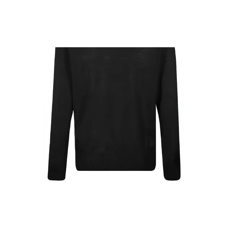 EMPORIO ARMANI V Neck Knitted Cardigan-6