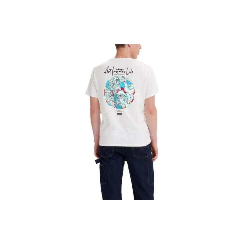 Levis T-Shirts Men White-1