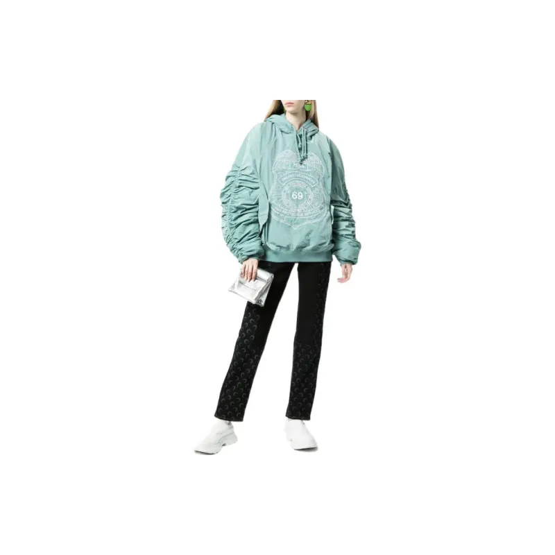 Hood By Air Sweatshirts Unisex Green-1