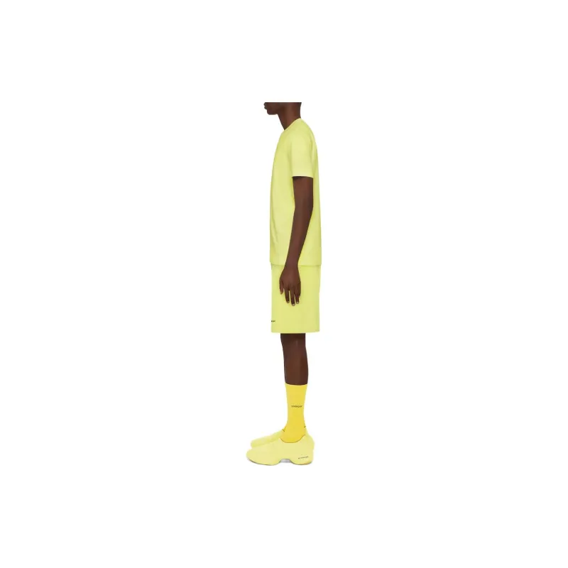 GIVENCHY SS22 T Shirt Men's Acid Yellow-3