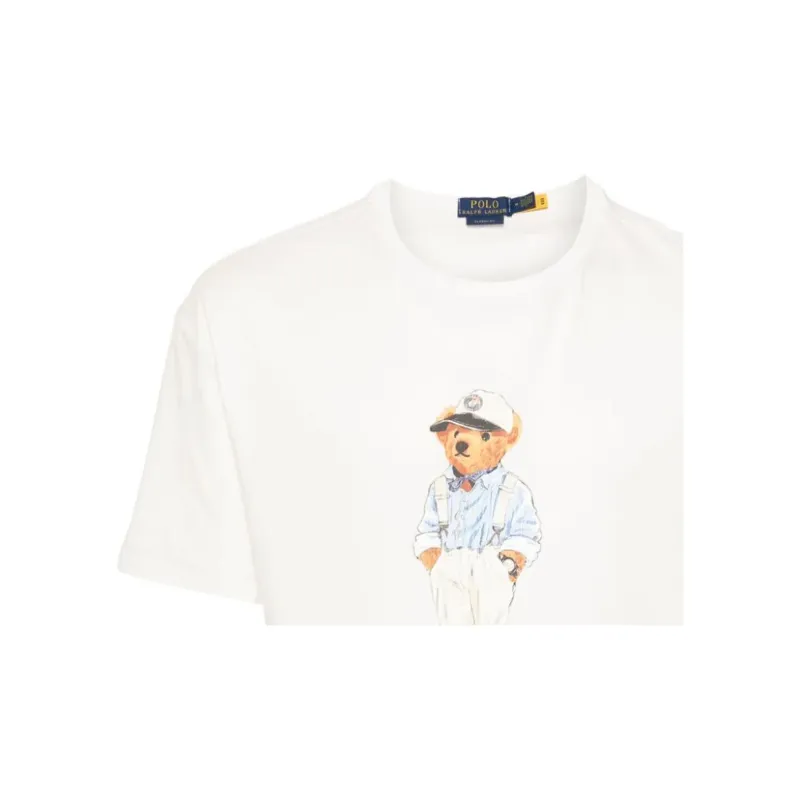 Polo Ralph Lauren Classic Fit Polo Bear Jersey T-Shirt-5