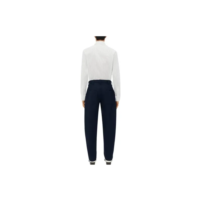 Bottega Veneta FW23 Casual Pants Men's Blue-1