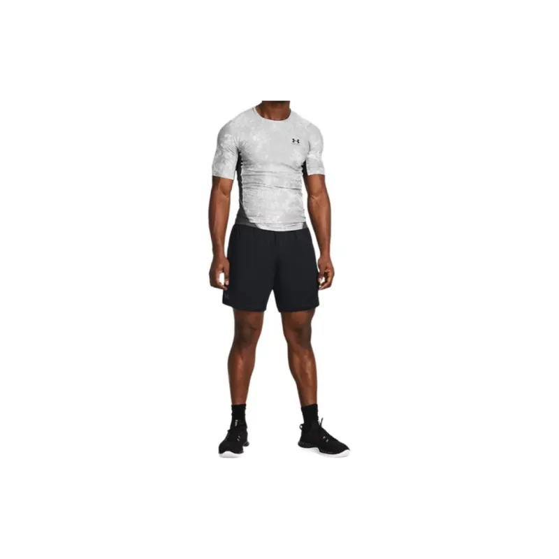 Under Armour TechTech Vent Casual Shorts Men's Black/Castle Stone-4