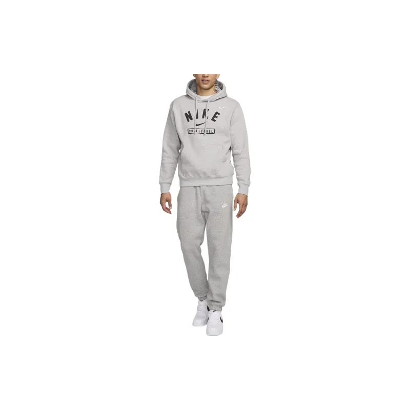 Nike Volleyball Pullover Hoodie Sweatshirt Men's Gray-2