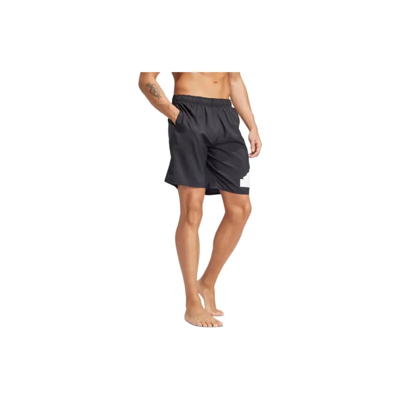 Adidas LOGO CLX SWIM SHORTS Swimming Shorts Men's Black/White-1