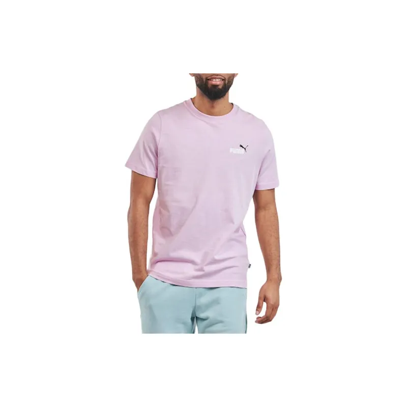 PUMA T Shirts Men Pink-3
