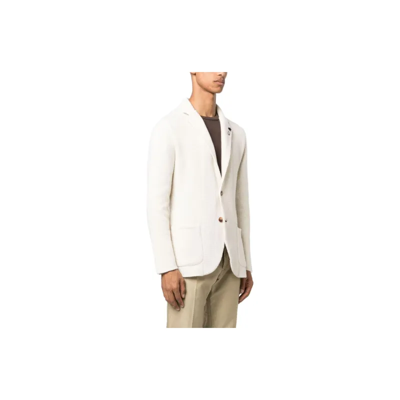 LARDINI Single Breasted Tailored Blazer-3