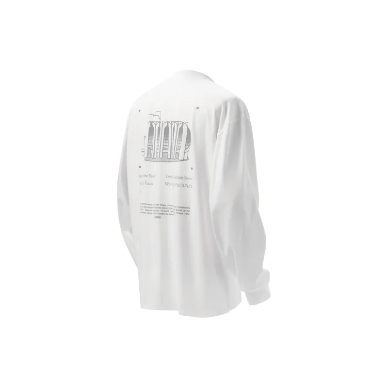 BUTTBILL Long Sleeved T Shirts Unisex-11