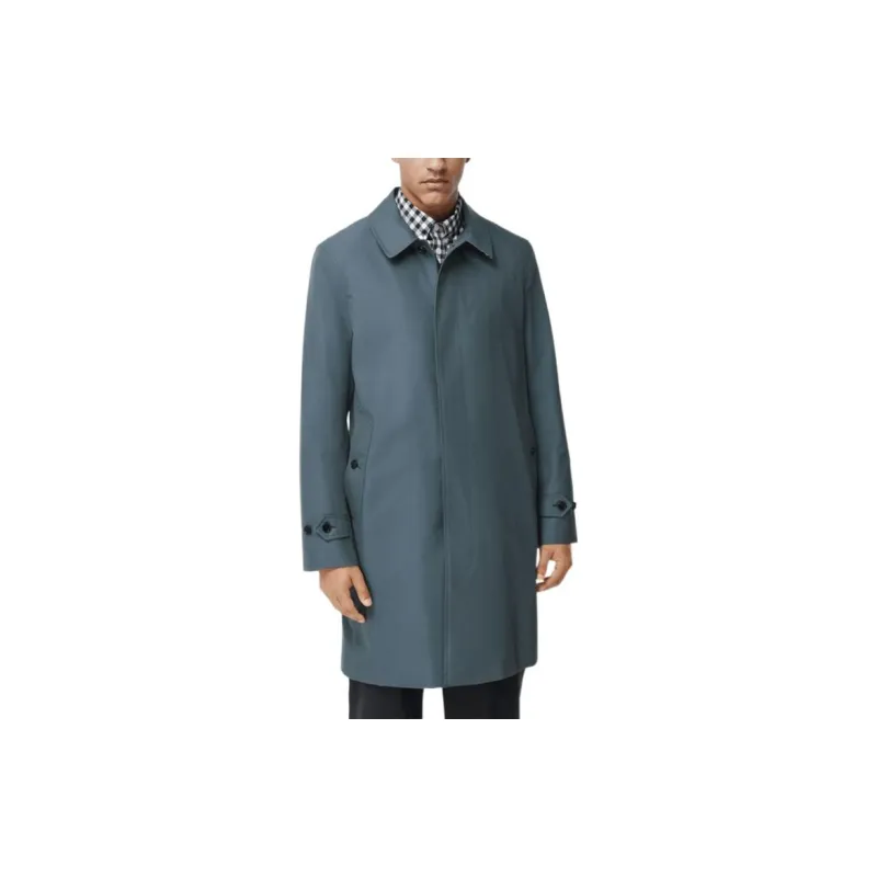 Burberry FW22 Trench Coat Men's Blue-3
