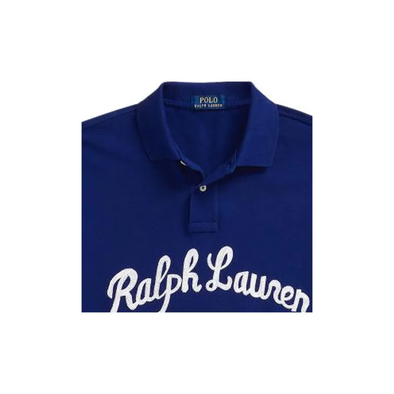 Polo Ralph Lauren SS23 Polo Shirt Men's Marine Blue-5