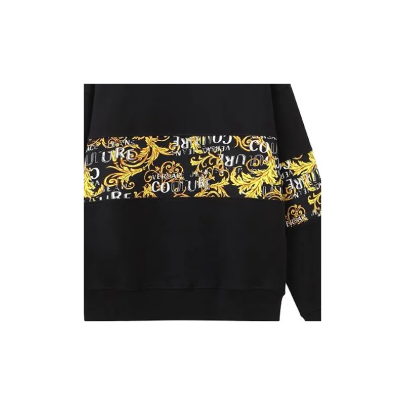 VERSACE JEANS COUTURE FW23 Sweatshirt Men's Black-5