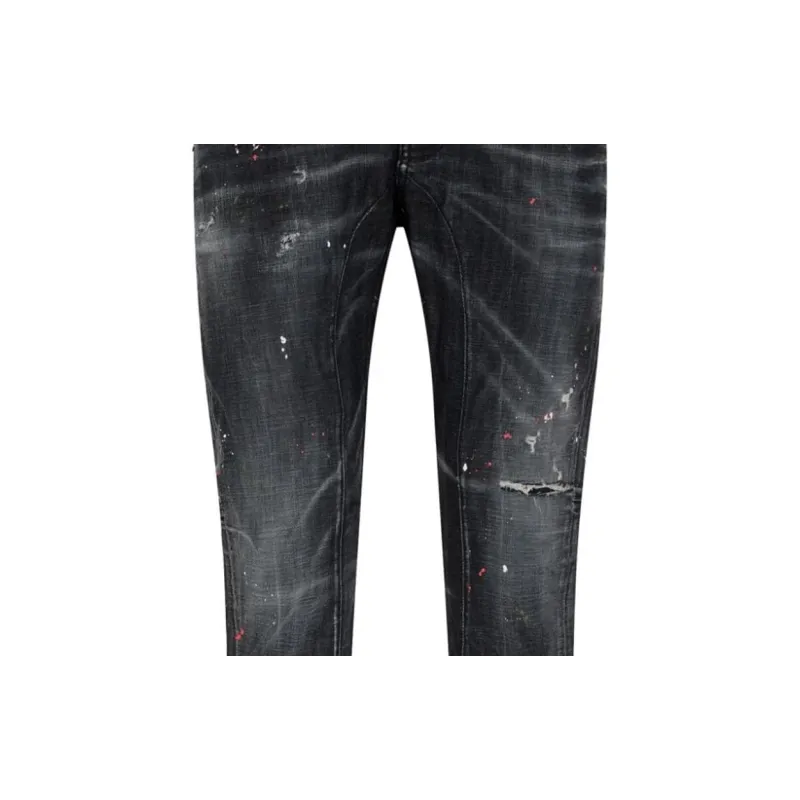 DSQUARED 2 Distressed Paint splatter Jeans-6
