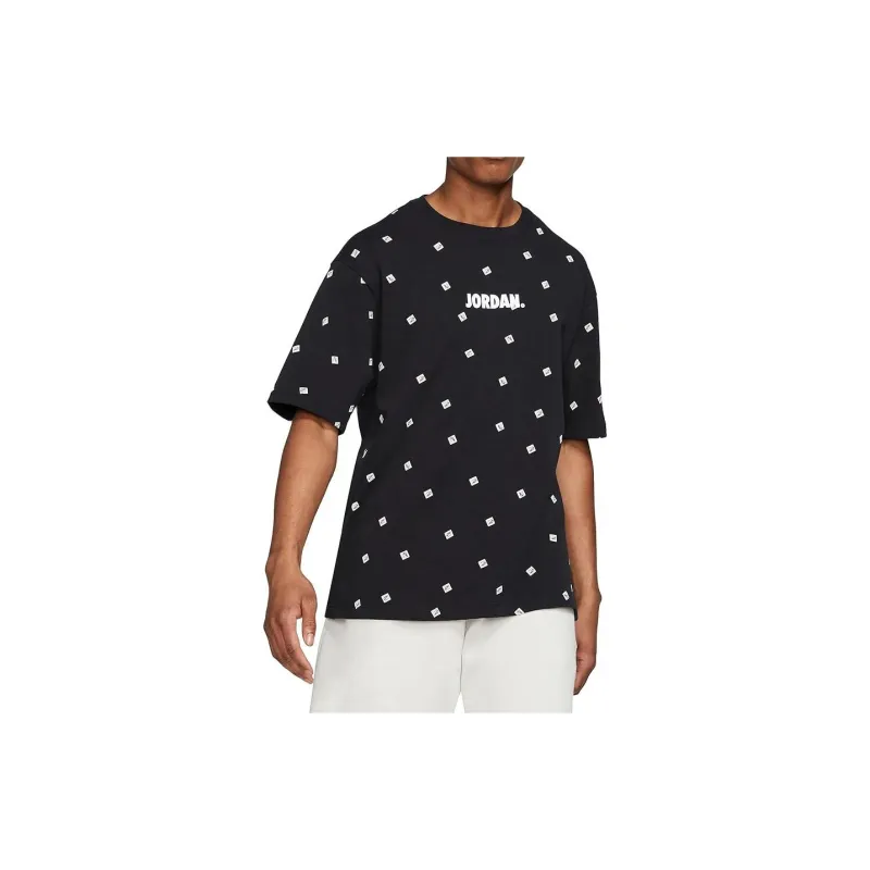 Nike T Shirts Men Black-4