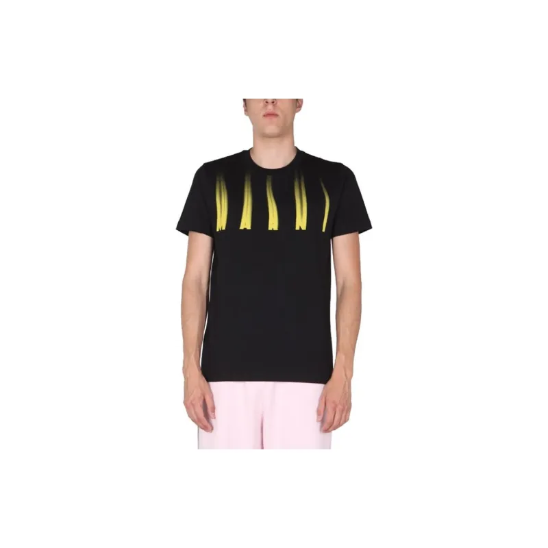 MARNI T-Shirts Men Black-3
