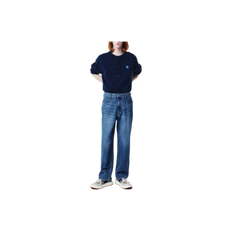 ADER ERROR ADER ERROR SS24 Significant Jeans Unisex Blue-4