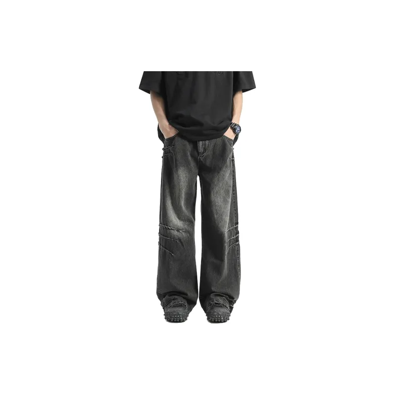 KGK Jeans Men's Black Gray Color-2
