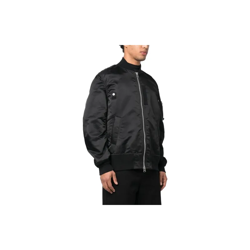 Sacai Jackets Men Black-3
