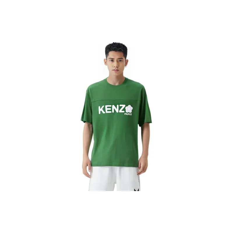 KENZO T Shirts Men Green-4