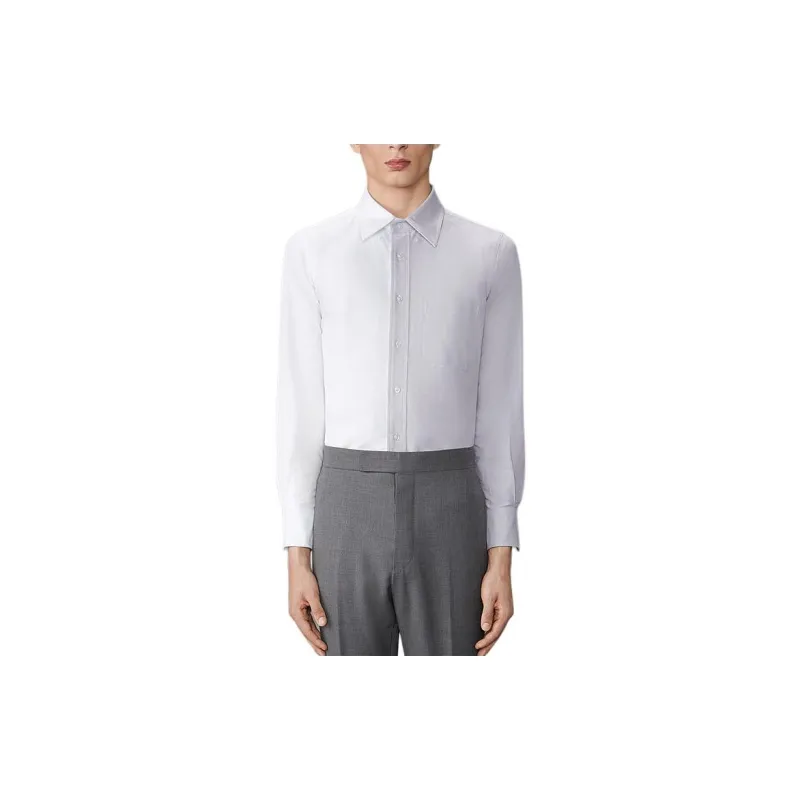 THOM BROWNE Funmix Oxford Shirt-2