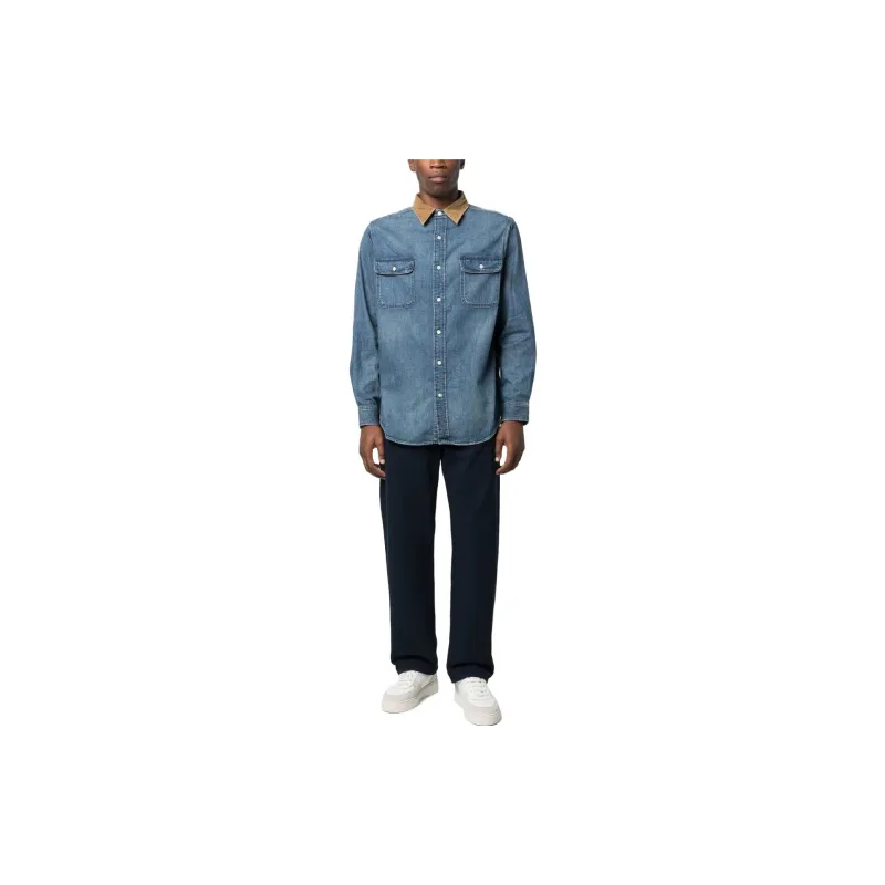 Ralph Lauren Rrl Western Denim Shirt-2