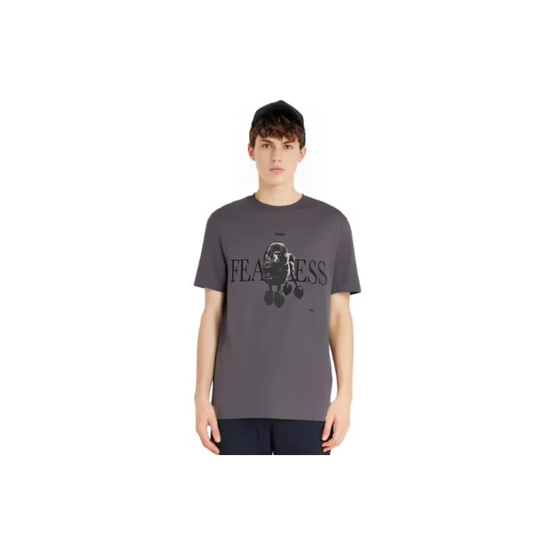 HUGO BOSS T Shirt Men's Black Gray-5