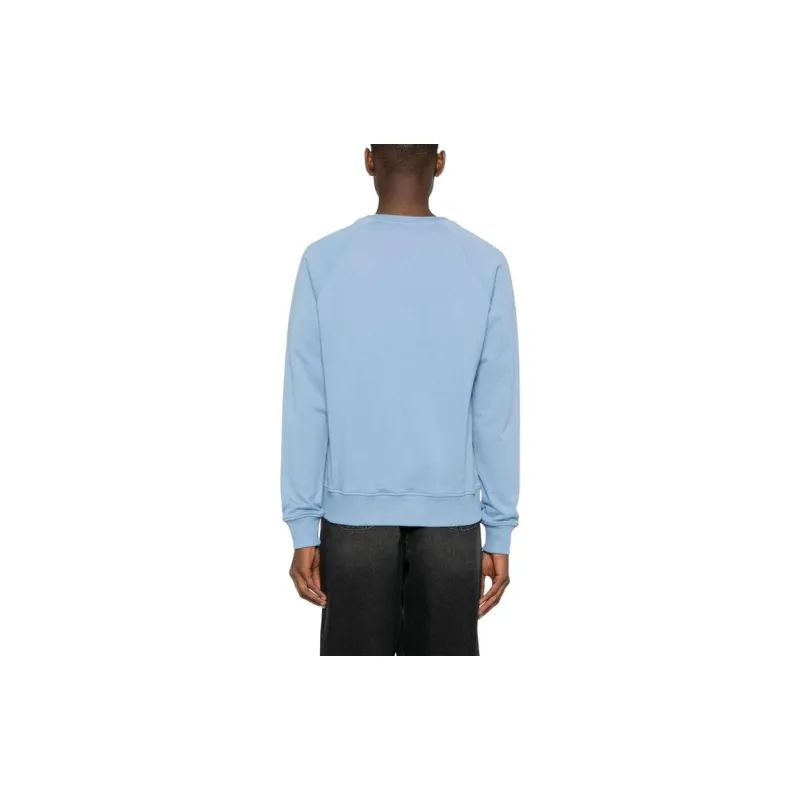 BALMAIN Logo-Flocked Crewneck Sweatshirt-2